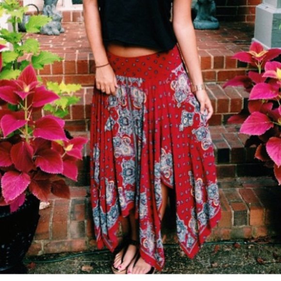 Free People Handkerchief Skirt - Picture 6 of 6